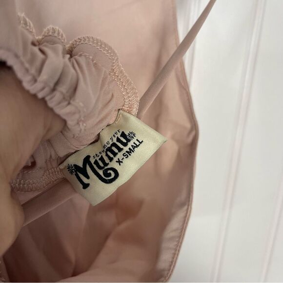 Show Me Your Mumu Dusty Blush Amanda Maxi Dress, women's size XS Prom - Picture 5 of 5